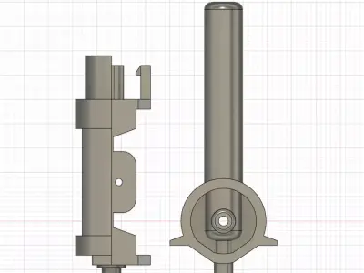 palanca M4 3D print model