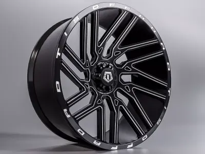 Tis Wheels 554BM Free low-poly 3D model