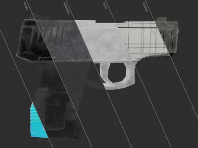 Taurus - PT  Low-poly 3D model