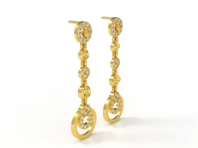 Diamond Pendant Set 22 3D print model