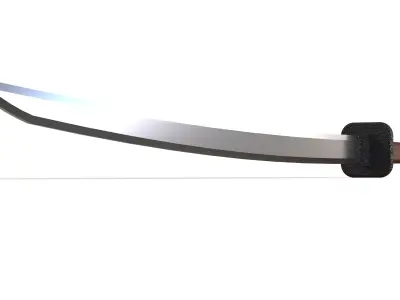 Japanese Katana Sword Samurai Weapon 3D Model 3D model