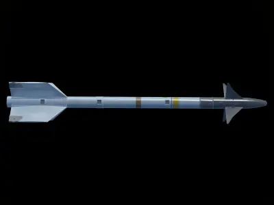 AIM-9 Sidewinder 3D model by omerdrv1