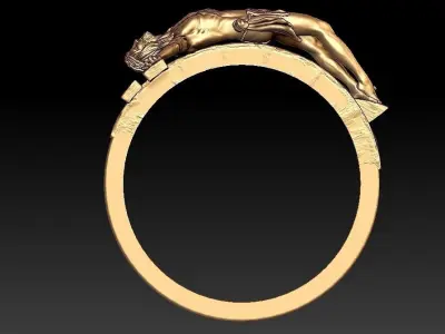 Jesus Ring  3D print model
