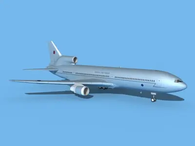 Lockheed L-1011 Royal Air Force 2 3D model