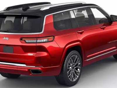 Jeep Grand Cherokee L 2022 3D model get 3D model