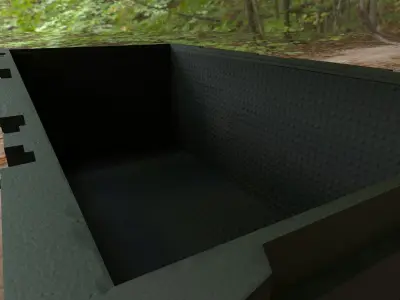 Military Crate  PBR  Game Ready Asset Low-poly 3D model