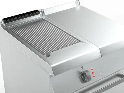 Commercial Grill Top 3D model