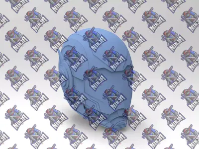 QUANTUM TIME TRAVEL HELMET FOR 3D PRINT 3D model