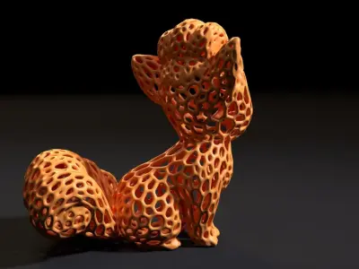 Vulpix Pokemon 3D print model