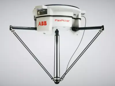 Industrial Robot 360 Food Package 3D model