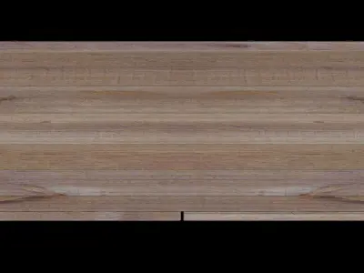 Wooler Reclaimed Wood Cabinet Low-poly 3D model