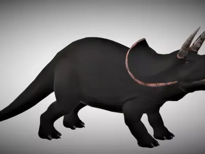 Triceratops Dino Free 3D print model