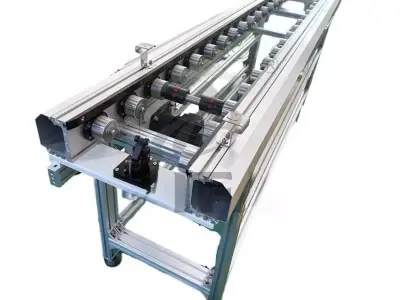 Industrial Production and Component Assembly Conveyor System 3D model