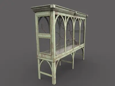 Bird Cage 3D model shop