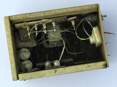 Power Supply Low Poly Low-poly 3D model