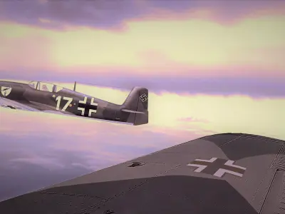 Heinkel He 100 Free 3D model