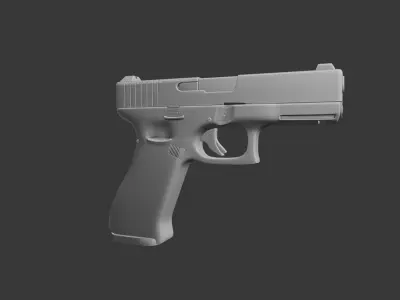 Glock 19x - Game Ready 3D Model  3D model