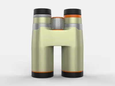 binocular Low-poly 3D model buy