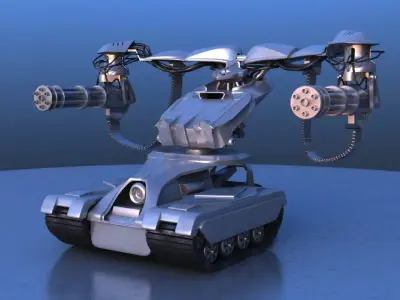 Terminator T1 Salvation Movie 3D model