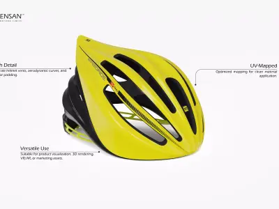 Mavic Plasma Helmet 3D model