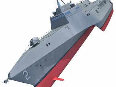 Collection of 2 US Navy Ships  3D model