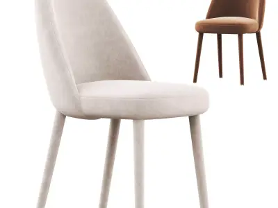 Modern dining chair 3D model