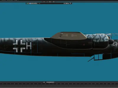 Do-217 Free 3D model