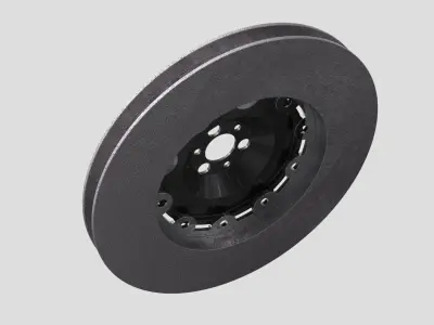 brake  auto moto vehicle 3D model
