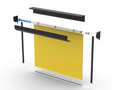 Roller Shutter 3D model purchase