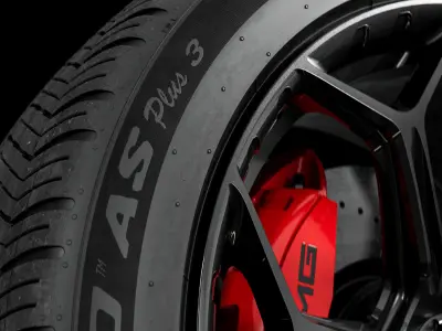 Pirelli AS Plus 3 285 45 R22 3D model