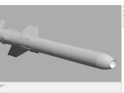 rocket 05 3D model