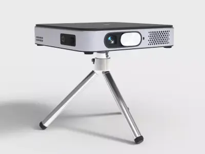 MINI PROJECTOR WITH ANDROID TV Low-poly 3D model