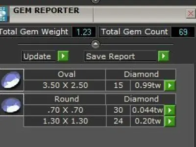 Trillian Artdeco Ring 3D print model
