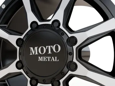 MOTO METAL MO995 WHEEL 3D MODEL 3D model