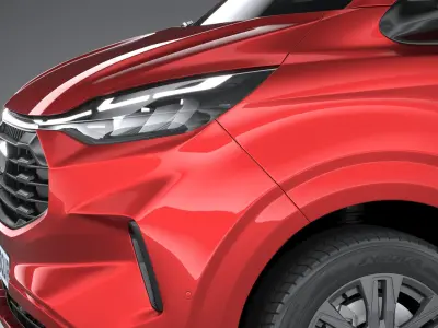 Ford Transit Custom base 2024 3D model