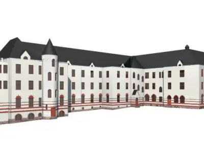 Old Castle 3D model by janichristian