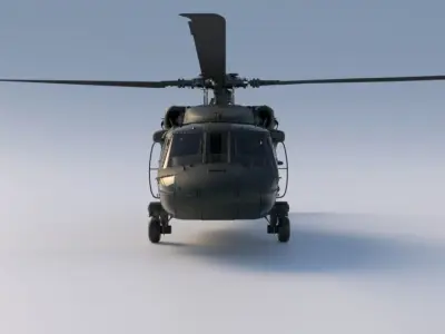 UH-60 Black Hawk 3D model