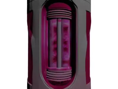 SciFi Energy Core Container 3D model