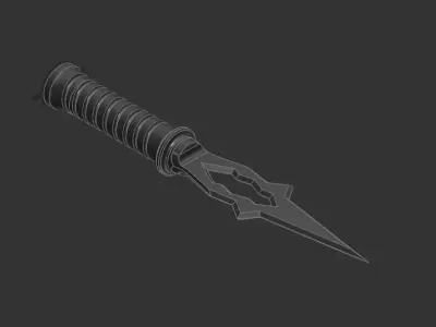 Knife toy 3D print model