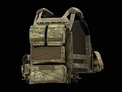 Crye Precision AirLite SPC V3 Low-poly 3D model