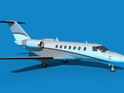 Cessna C528 Citation CJ3 V13 3D model