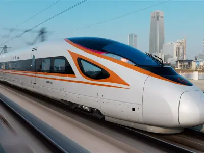 CR400BF The Fuxing CR400BF EMU 3D model purchase
