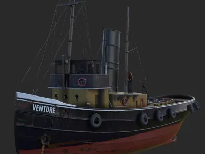 Tugboat  buy 3D model