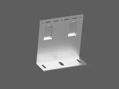 Ventilated Facade Anchor Type BF Professional CAD Model 3D model