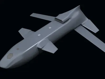 LongShot UCAV 3D model