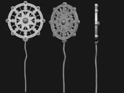 weapon Scepter 3d print for sorceress magician wizard witch 3D print model