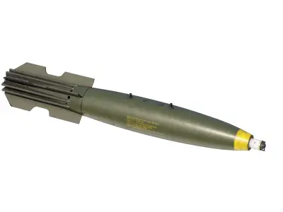 Mk82 Snakeye 500lb Bomb Snakeye Fin Assembly MK-82 3D model