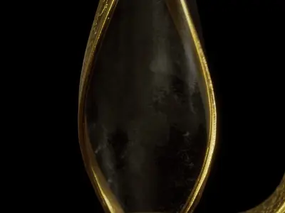 Dagger of Time Prince of Persia Custom 3D Model 3D model