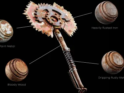 Post-Apocalyptic Smart Materials Texture