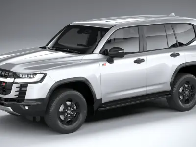Toyota Land Cruiser GR-Sport 2022 3D model buy